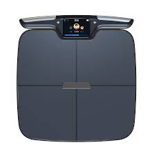 Evora Smart Scale - Precision body composition analyzer measuring weight, body fat percentage, muscle mass, bone density, water percentage, metabolic age and BMI